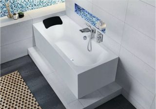 Акриловая ванна Riho Linares Plug and Play B140007005 R 160х75см белый